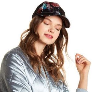 Free Press Floral Satin Hat